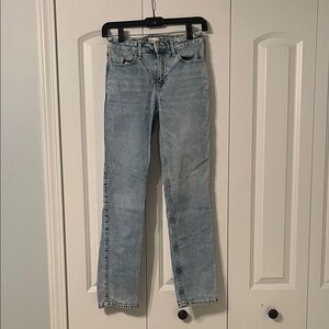 Abercrombie Kids Light Blue Straight Leg Jeans